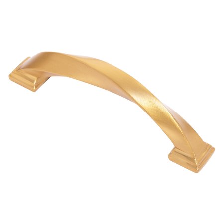 WISDOM STONE Sage Cabinet Pull, 96mm 3 3/4in Center to Center, Brushed Gold 411896GB